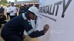Peringati K3 Nasional 2026, PT TIMAH Gelar Apel Akbar di Kundur Tingkatkan Keselamatan Kerja