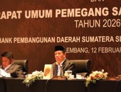 RUPS dan RUPSLB Bank Sumsel Babel, Gubernur Hidayat Arsani Dorong Transformasi dan Kebijakan Perbankan Pro-Daerah
