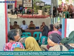 Pemdes Gunung Kelambu Buka Klarifikasi Publik, Tegaskan Bantuan Pascabencana Tersalurkan