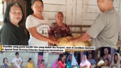 Pemerintah Desa Gunung Kelambu Salurkan 5 Ton Beras kepada 666 Keluarga Terdampak Bencana