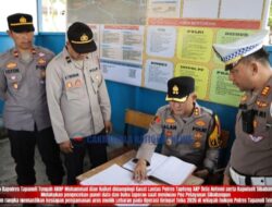 Kapolres Tapteng Cek Kesiapan Pos Operasi Ketupat Toba 2026