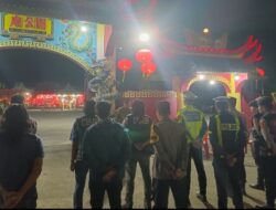 Pastikan Aman dan Lancar, Polsek Tungkal Ilir Amankan Cap Go Meh