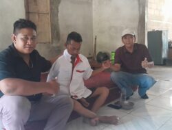 Beri Semangat dan Dukungan kepada Teuku Saiful dalam Proses Pemulihan, Pewarta Independen Belitong Sambangi Anggotanya