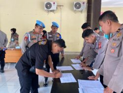 Polda Gorontalo Lakukan Tes Urine Mendadak, Pastikan Personel Bebas Narkoba