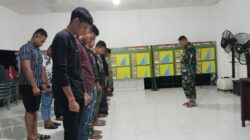 Apel Malam Jadi Pengingat Disiplin Prajurit di Lokasi TMMD Ke-127 Nagan Raya