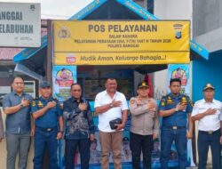 Amankan Lebaran 2026, Polres Banggai Mulai Dirikan Pos Pengamanan dan Pelayanan di Sejumlah Tempat