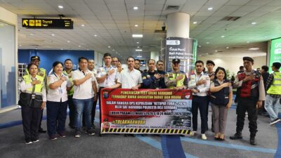 Polresta Deli Serdang Lakukan Tes Urine Awak Angkutan Udara dan Darat di Bandara Kualanamu, Pastikan Keselamatan Mudik