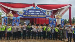Pastikan Jalur Lintas Timur Aman, Kapolres Tanjab Barat Tinjau Kesiapan Posyan Ops Ketupat 2026