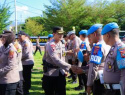 Gelar Halal Bihalal, Kapolres Banggai: Momentum Memupuk Kebersamaan