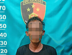 Polsek Pantai Labu Amankan Pelaku Penganiayaan dengan Senjata Tajam