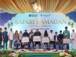 Berbagi Kebahagiaan Safari Ramadan, Affan Senang Terima Santunan PT TIMAH