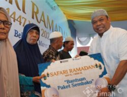 PT TIMAH Dukung Ketahanan Pangan Warga di Bulan Ramadan Lewat Bantuan Sembako