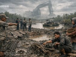 Razia Polsek Belinyu di Mangrove Mengkubung Disorot Warga: Ekskavator Menghilang, Siapa Bocorkan Informasi?
