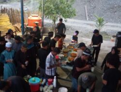 Pererat Kebersamaan, PT TSU Bukber Dengan Karyawan dan Aparat Desa