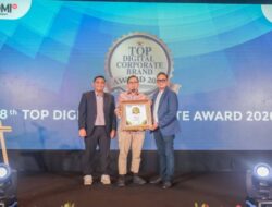 Perkuat Reputasi Digital, PT TIMAH Raih Penghargaan TOP Digital Corporate Brand Award 2026