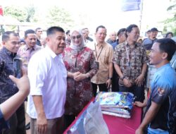Gubernur Babel Buka Pasar Murah, Bantu Sembako untuk Masyarakat