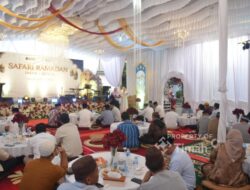 Safari Ramadan PT TIMAH di Basel, Rajut Kebersamaan dan Serahkan Bansos