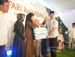 Sambut Idulfitri, PT TIMAH Serahkan Ratusan Paket Sembako di Basel