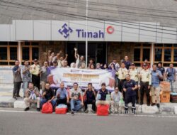 Ramadan Berbagi, PT TIMAH Berikan Bantuan Sembako dan Bagi-bagi Takjil di Sungailiat