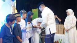 750 Anak Yatim Terima Santunan, PT TIMAH Hadirkan Kebahagiaan Ramadan 1447 Hijriah di WO