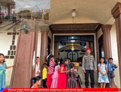 Polsek Sibabangun Gelar Pengamanan Ibadah Jumat Agung di Gereja BNKP Gunung Payung Tapteng