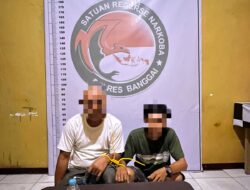 Simpan 7 Paket Sabu, 2 Pria di Luwuk Utara Ditangkap Polisi