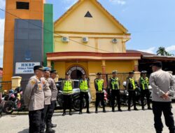 Peringatan Kenaikan Isa Almasih di HKBP Kuala Tungkal Berjalan Khidmat, Polres Tanjab Barat Pastikan Keamanan Steril