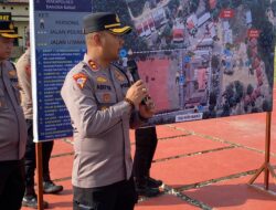 Polres Bangka Barat Gelar Simulasi Sispam Mako dan Latihan Dalmas