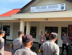 Kapolres Bangka Barat Sidak Polsek Jebus, Tekankan Disiplin hingga Pastikan Masyarakat Terlayani dengan Baik
