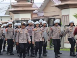 Polres Tanjab Barat Asah Kemampuan Dalmas, Siap Hadapi Unjuk Rasa Secara Humanis dan Profesional
