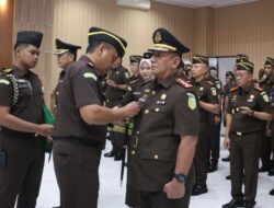 Kejati Sulut Lantik Wakajati  Dan Pejabat Eselon III, Tekankan Kinerja Humanis  dan Profesionalisme