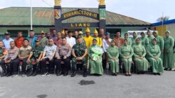 Kunjungan Kerja Perdana Dandim 1308 Luwuk Banggai ke Koramil 1308-11 Liang Bangkep