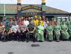 Kunjungan Kerja Perdana Dandim 1308 Luwuk Banggai ke Koramil 1308-11 Liang Bangkep