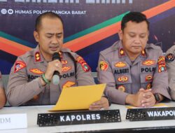 Polres Bangka Barat Tangani Dugaan Pelanggaran Kode Etik Oknum Anggota, Kapolres, Proses Berjalan Transparan