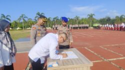 Polres Bangka Barat dan Dinas Pendidikan Teken MoU Program GEBER