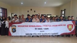 Polres Bangka Barat Gencarkan Penyuluhan Hukum ke Pelajar, Tekankan Bahaya Kenakalan Remaja dan Geng Motor
