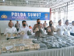 Jaringan Narkoba Lintas Batas di Tol Lubuk Pakam Kandas, Polresta Deli Serdang Amankan Sabu hingga ‘Happy Water’.”