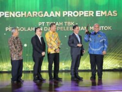 Komitmen Pengelolaan Lingkungan Hidup Berkelanjutan, PT TIMAH Raih Proper Emas