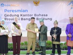 Gubernur Hidayat Resmikan Gedung Kantor Bahasa, Tekankan Fungsi Pusat Intelektual dan Kebudayaan