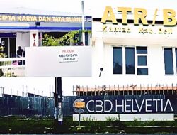 Skandal Ruko CBD Helvetia, Berdiri Megah Tanpa PBG di Atas Lahan Eks HGU, Pemkab Deli Serdang Dinilai ‘Mandul’?