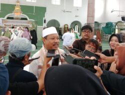 Walikota Pangkalpinang Hadiri Silaturahmi Jemaah Calon Haji 1447 H di Masjid Jamik