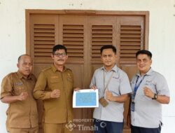 PT TIMAH Bantu Renovasi Gedung Serbaguna Kundur Barat, Dorong Masyarakat Lebih Nyaman