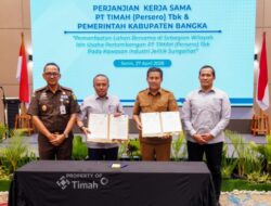 Didampingi Kejati Babel, PT TIMAH dan Pemkab Bangka Sepakati Pemanfaatan Lahan Bersama di Kawasan Jelitik