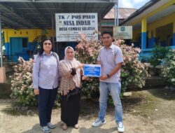 Dukung Pendidikan Anak Usia Dini, PT TIMAH Serahkan Bantuan untuk TK/Pos Paud Nusa Indah di Bateng