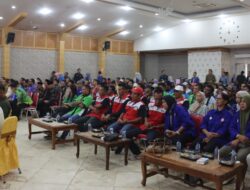 Kegiatan Peringatan Hari Buruh Sedunia/Mayday 2026 di Balai Pertemuan Bupati Tanjab Barat.