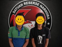 Satresnarkoba Polres Tanjab Barat Terima Limpahan Dua Tersangka Kasus Narkotika dari Polsek Tungkal Ulu