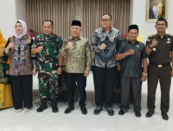 Pererat Silaturahmi, Danrem 132 Tadulako Kunjungan kerja ke Pemda Bangkep