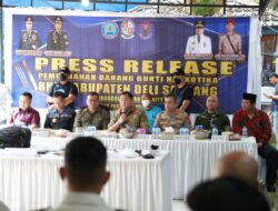 Modus Sabu Lilit Paha, BNNK Deli Serdang Musnahkan 1,9 Kg Sabu Jaringan Internasional