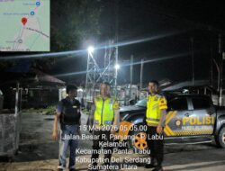 Persempit Ruang Gerak Pengedar Narkotika, Polsek Pantai Labu Ajak Masyarakat Bersinergi