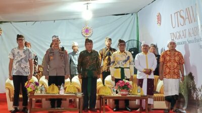 Kapolres Banggai Hadiri Pembukaan Utsawa Dharma Gita, Titip Pesan Kamtibmas dan Toleransi